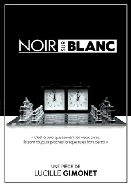 Noir sur Blanc by Lucille Gimonet