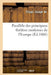 Parallèle Des Principaux Théâtres Modernes de l'Europe Et Des Machines Théâtrales Françaises by Filippi-J