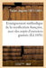 Enseignement Méthodique de la Versification Française, Avec Des Sujets d'Exercices Gradués by Auguste Carion