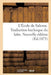 L'École de Salerne. Traduction Burlesque Du Latin. Nouvelle Édition by Collectif