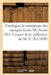 Catalogue de Miniatures Des Époques Louis XV, Louis XVI, Empire Et Restauration: de la Collection de M. X. by Charles Mannheim