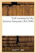 Tarif Commercial Des Douanes Françaises by Collectif