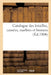 Catalogue Des Intailles, Camées, Marbres Et Bronzes by Camille Rollin