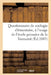 Questionnaire de zoologie élémentaire, à l'usage de l'école primaire de la Toussaint by Collectif