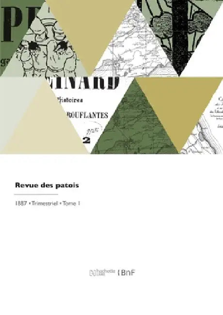 Revue des patois by Léon Clédat