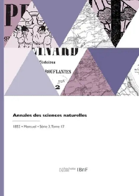 Annales des sciences naturelles by Collectif
