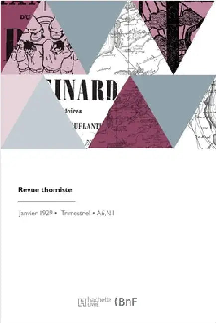 Revue Thomiste: Questions Du Temps Présent by Collectif