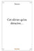 Cet olivier qu'on déracine by Guy Daveri