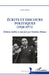Écrits et discours politiques (1928-1971) by Mathieu Bidaux, André Marie
