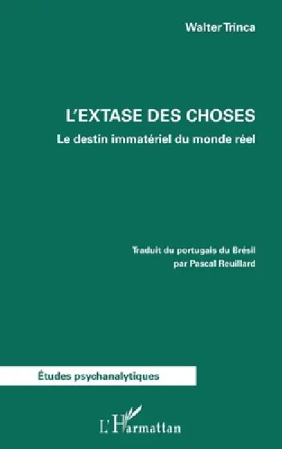 L'extase des choses: Le destin immatériel du monde réel by Walter Trinca, Pascal Reuillard