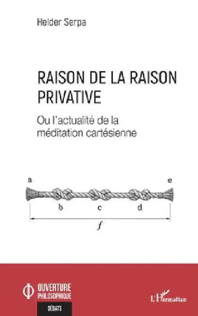 Raison de la raison privative: Ou l'actualité de la méditation cartésienne by Serpa, Helder