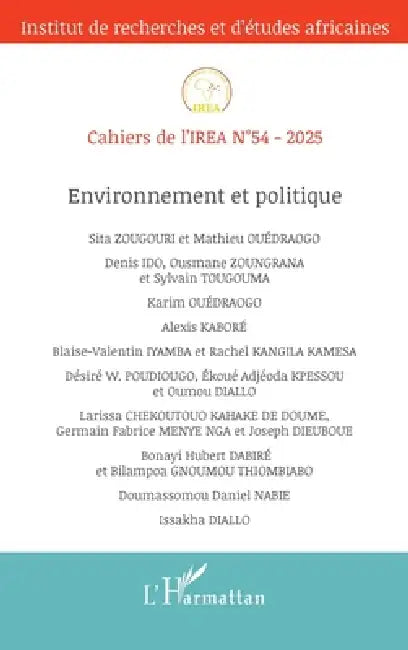 Environnement et politique by Alexis Clotaire Némoiby Bassolé