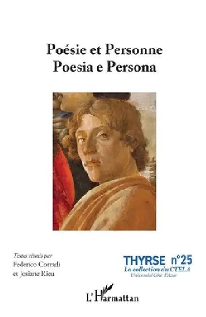 Poésie et Personne. Poesia e Persona by Federico Corradi, Josiane Rieu