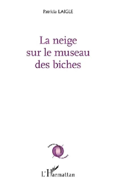 La neige sur le museau des biches by Laigle Patricia