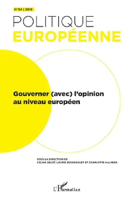 Gouverner (avec) l'opinion au niveau européen by Claudette Gorodetzky