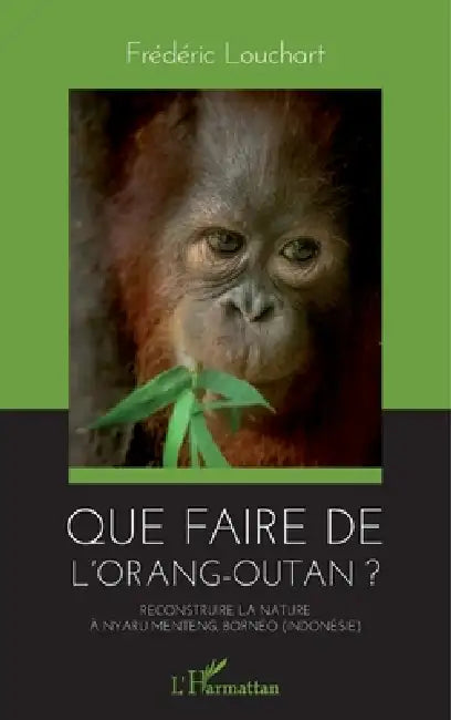 Que faire de l'orang-outan ?: Reconstruire la nature à Nyaru Menteng, Bornéo (Indonésie) by Louchart Frederic