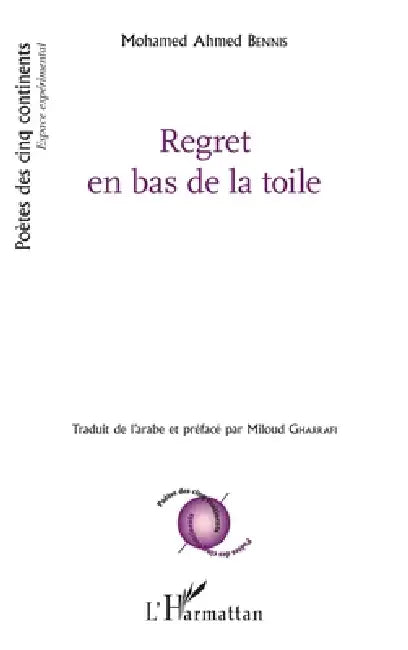 Regret en bas de la toile by Miloud Gharrafi