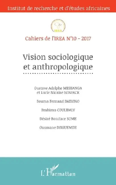 Vision sociologique et anthropologique by Zeinabou Ahmadou Tounkara