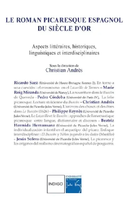 Le roman picaresque espagnol du Siècle d'Or: Aspects littéraires, historiques, linguistiques et interdisciplinaires by Christian Andrès