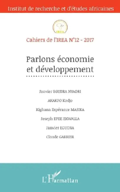 Parlons économie et développement by Zeinabou Ahmadou Tounkara