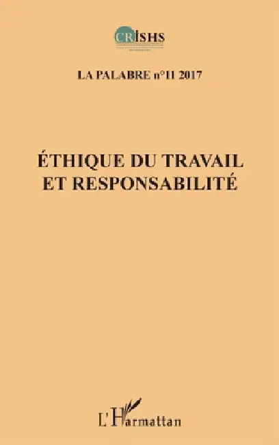 Ethique du travail et responsabilité by Ake Patrice Jean