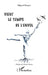 Vient le temps de l'envol by Michel Bernard