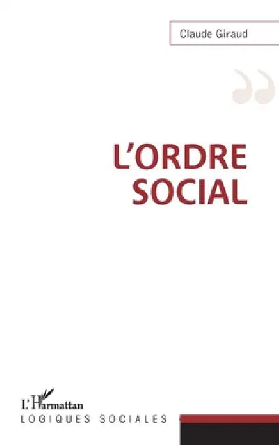 L'ordre social by Claude Giraud