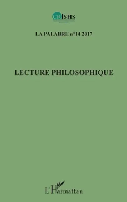 Lecture philosophique by Ake Patrice Jean