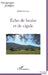 Echo de braise et de cigale by Cosem Michel