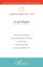 Le juridique: Cahiers de l'IREA n°19 - 2018 by Zeinabou Ahmadou Tounkara