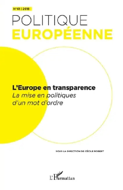 L'Europe en transparence by Claudette Gorodetzky