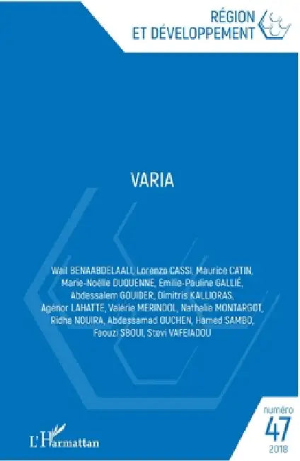 Varia 47 by Maurice Catin