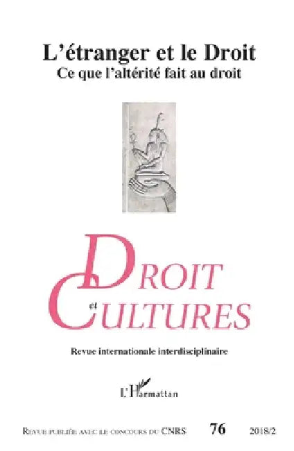 L'étranger et le Droit: Ce que l'altérité fait au droit by Lahmani Jacqueline