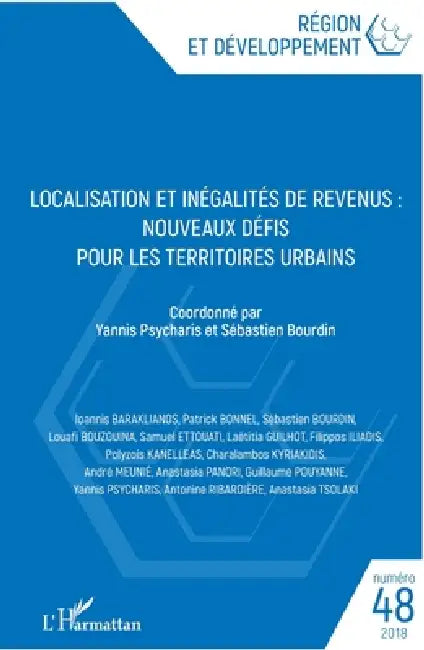 Localisation et inégalités de revenus: Nouveaux défis pour les territoires urbains by Maurice Catin