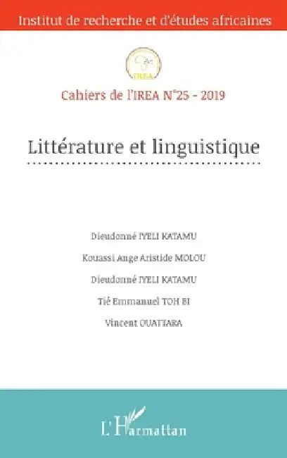Littérature et linguistique by Zeinabou Ahmadou Tounkara
