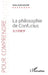 La philosophie de Confucius by Belko Ouologuem