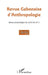 Revue Gabonaise d'Anthropologie by Bernardin Minko Mve