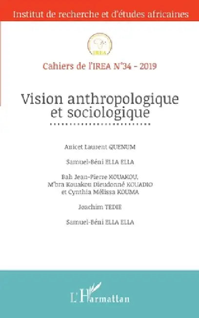 Vision anthropologique et sociologique by Zeinabou Ahmadou Tounkara