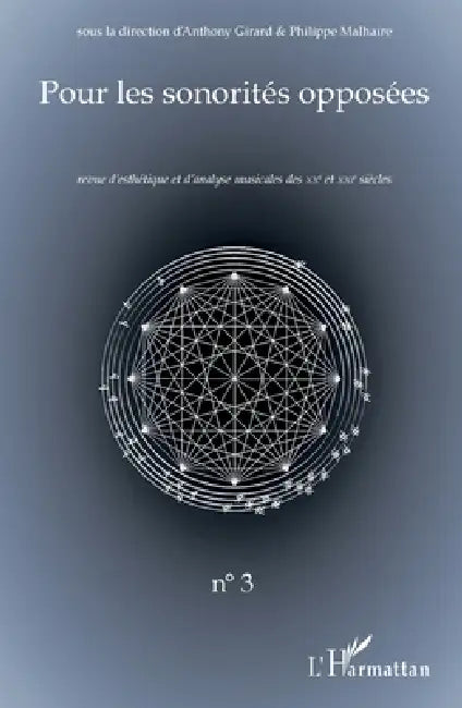 Pour les sonorités opposées: Revue d'esthétique et d'analyse musicales des XXe et XXIe siècles by Philippe Malhaire
