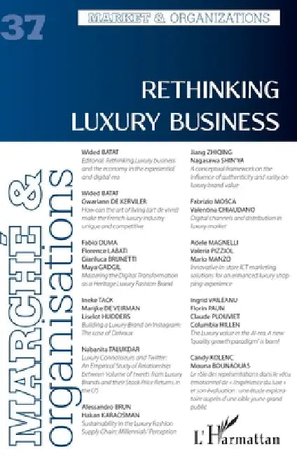 Rethinking luxury business by Dimitri Uzunidis
