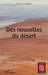 Des nouvelles du désert by Vayssiere Jean-Louis