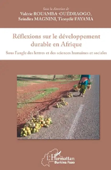 Réflexions sur le développement durable en Afrique: Sous l'angle des lettres et des sciences humaines et sociales by Valerie Ouedraogo Rouamba, Tionyélé Fayama, Magnini Seindira