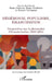 Hégémonie, populisme, émancipation: Perspectives sur la philosophie d'Ernesto Laclau (1935-2014) by Patrice Vermeren, Rada Ivekovic, Sardinha Diogo