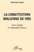 La constitution malienne de 1992: De la rigidité à l'impossible révision by Fomba Brahima