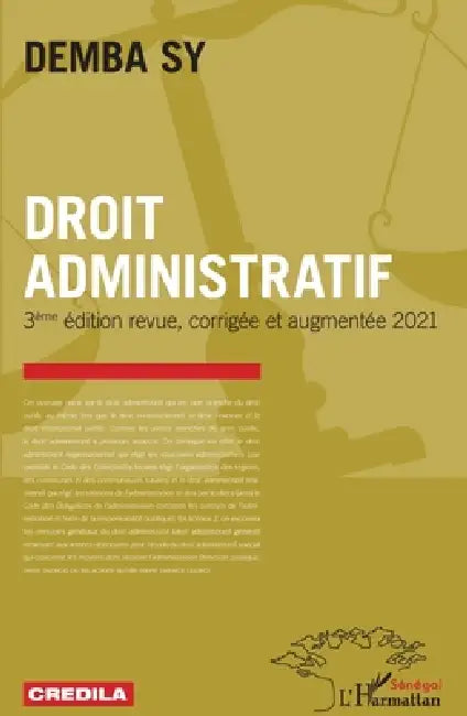 Droit administratif. 3ème édition revue, corrigée et augmentée 2021 by Sy Demba