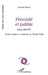 Féminité et judéite: Poèmes 1927-1937 by Mireille Tabah