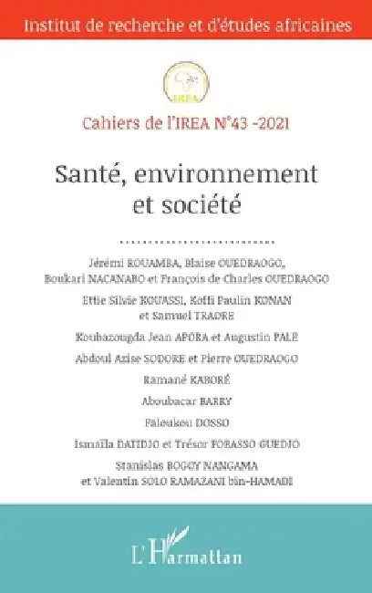 Santé, environnement et société by Alexis Clotaire Némoiby Bassolé