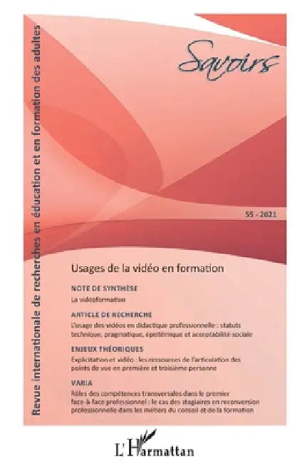 Usages de la vidéo en formation by Philippe Carré