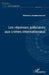 Les réponses judiciaires aux crimes internationaux by Senghor Mamadou Doudou