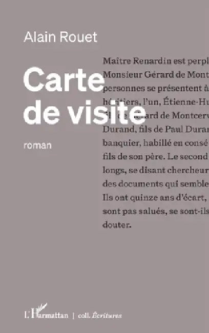 Carte de visite by Alain Rouet